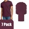 Gildan Ultra Cotton Maroon Short Sleeve T-Shirt Bundle for Heat Transfer, Crewneck Custom Printing Tee